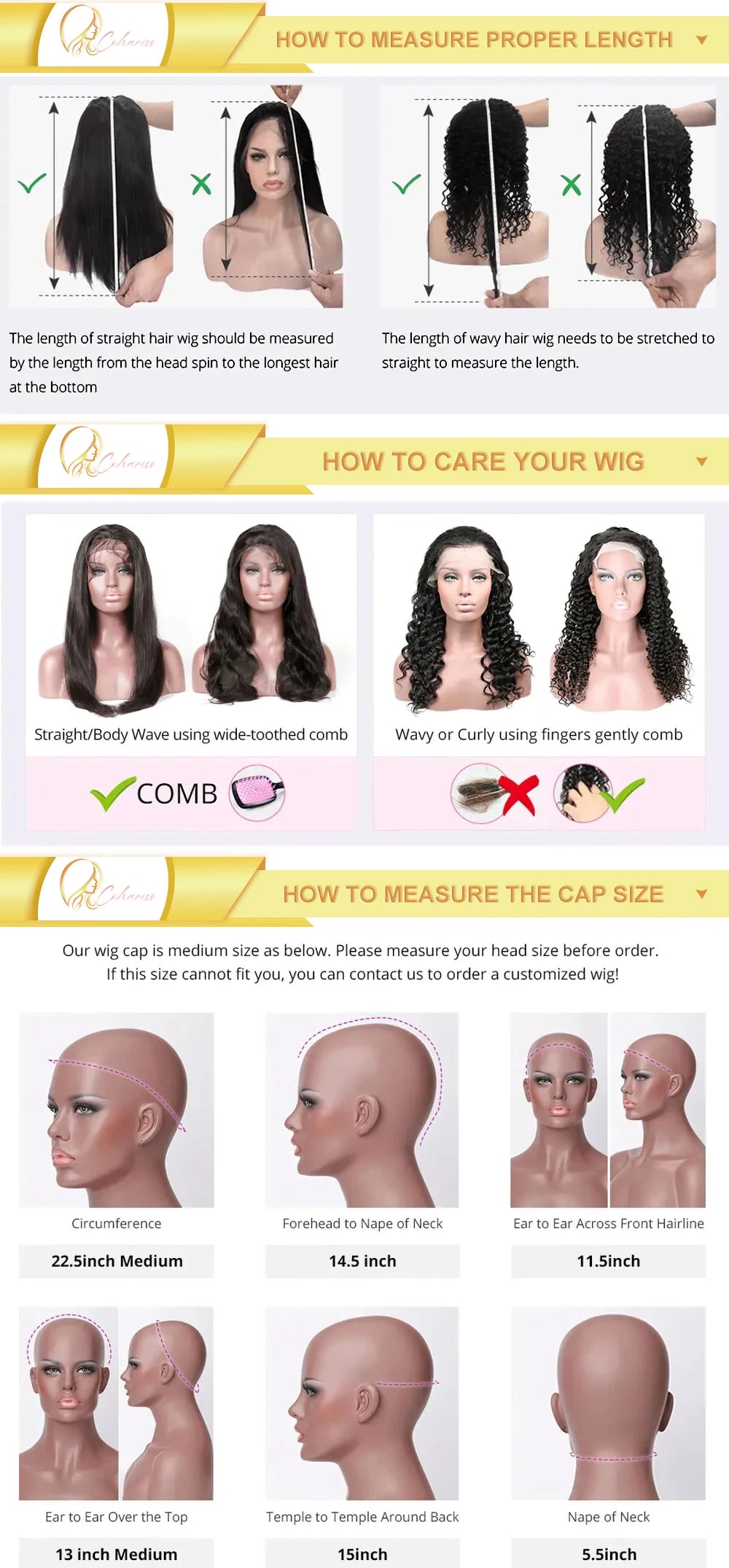 360 Lace Front Wigs Human Hair with Drawstring Pre Plucked Hidden Strap 360 HD Full Lace Body Wave Frontal Wig Glueless Wigs