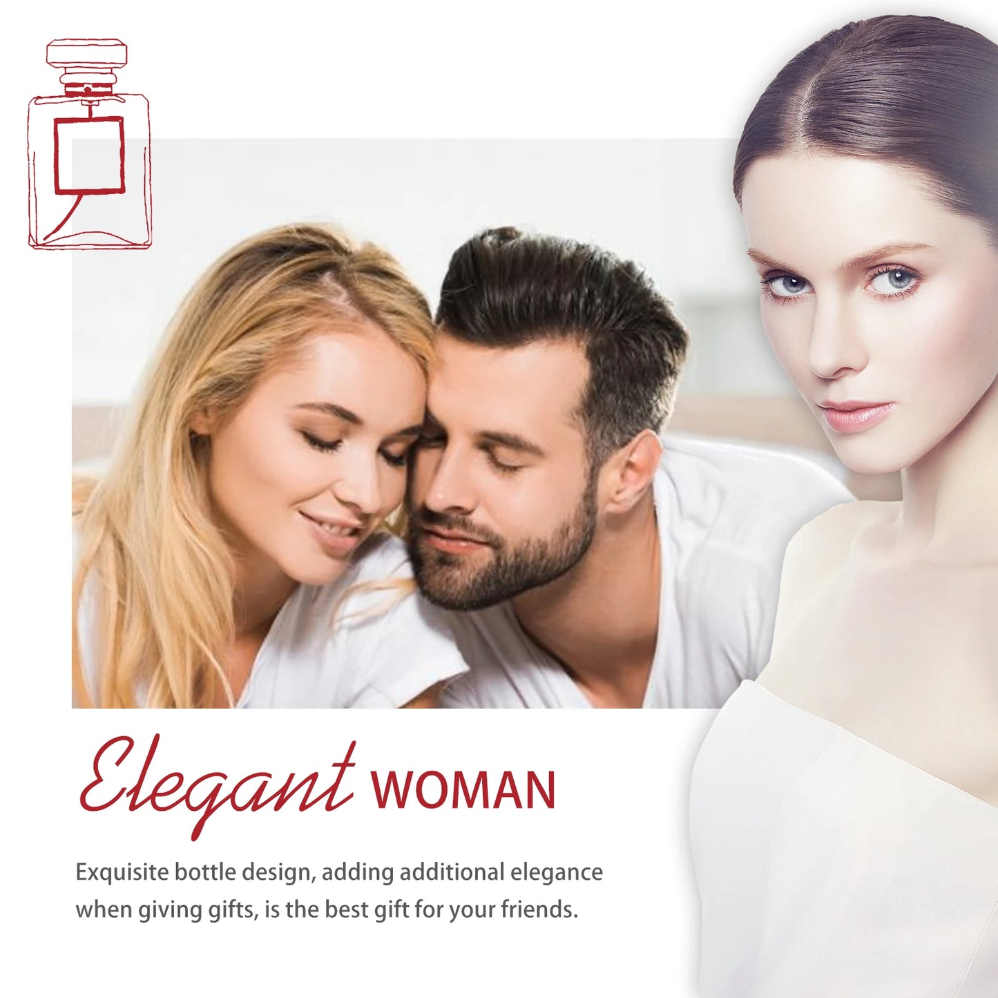ROXELIS 30ml Elegant Women Eau De Parfum Long-Lasting Atomizer for Women Floral Fragrance Cologne Niche  Sophisticated