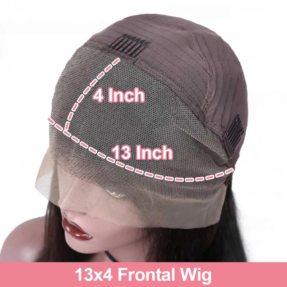 Body Wave 13x4 HD Lace Front Wigs Human Hair 200% Density Bob Wig Human Hair Pre Plucked Short Bob Wigs For Black Women 4x4 Lace Closure Frontal Wig Human Hair Natural Black Loose Wavy 14 Inch Bob Wigs