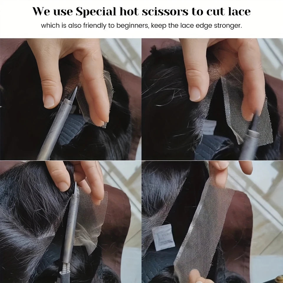 180D 13X4 Straight Lace Front Wigs Straight Human Hair Wigs For Women Human Lace Wigs Brazilian Lace Wigs Straight Frontal Wigs