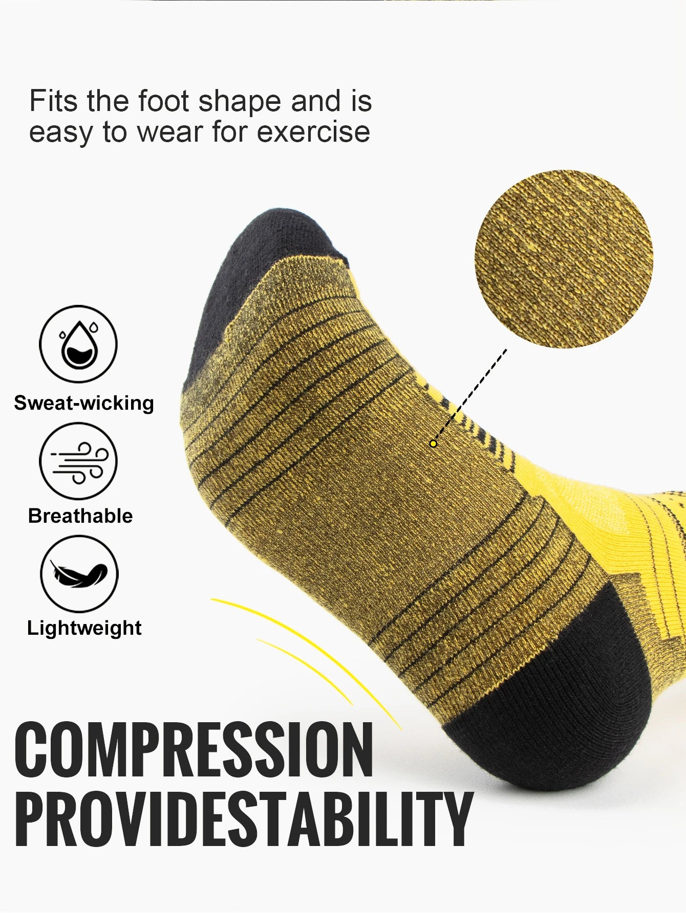 WRELS 1/3Pairs Merino Wool Socks Warm Thick Cushion Wool Socks Running Moisture Wicking Sports Socks Merino Wool Hiking Socks