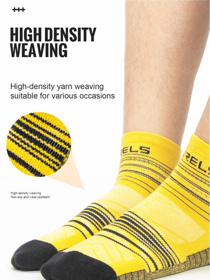 WRELS 1/3Pairs Merino Wool Socks Warm Thick Cushion Wool Socks Running Moisture Wicking Sports Socks Merino Wool Hiking Socks