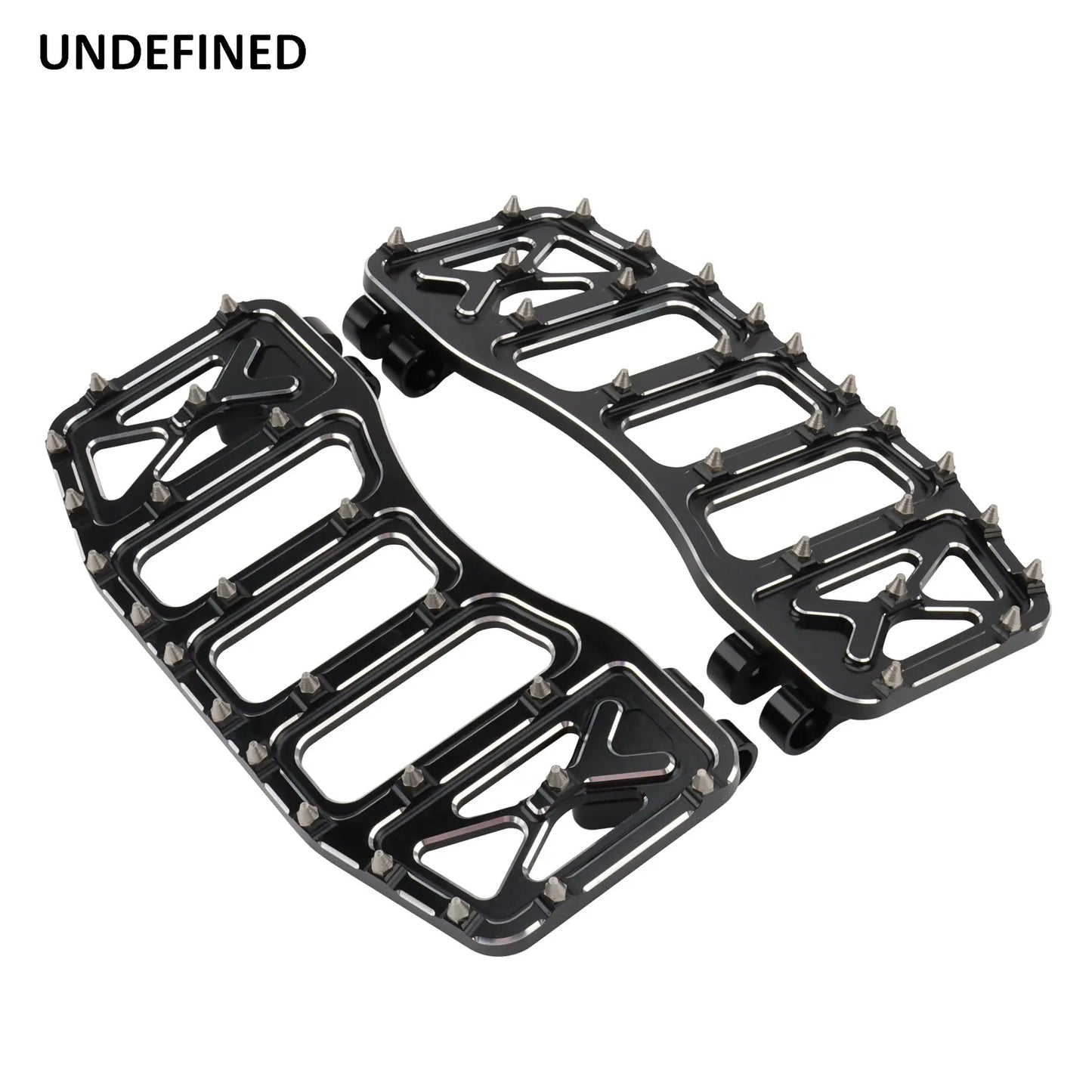 Wide Floorboards MX Foot Pegs Footrest Driver Pedals for Harley Touring Road King Street Glide 86-2023 Softail Fatboy Dyna FLD