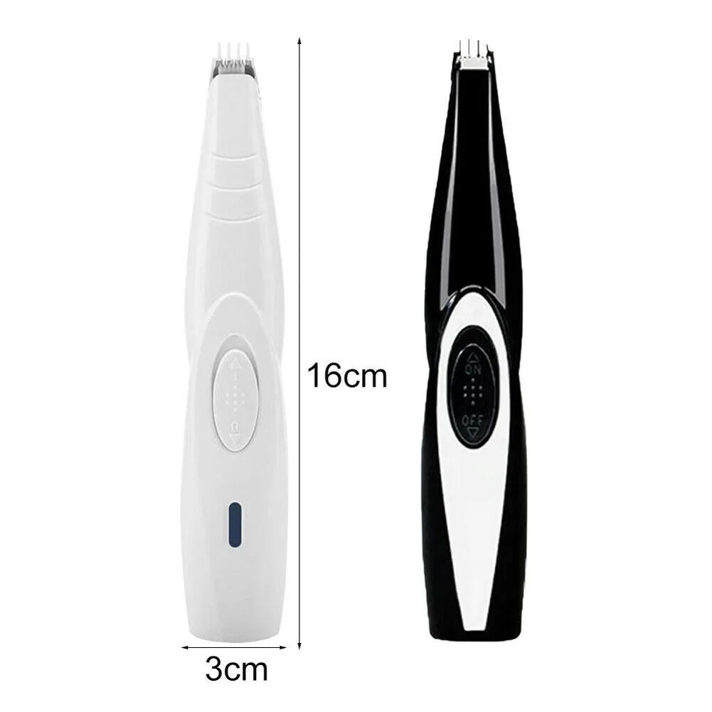 Electronic Pet Nail Hair Trimmer Grinder Cat Dog Pet Grooming Tool Shearing Cutter USB Rechargeable Dog Haircut Paw Shaver Acces