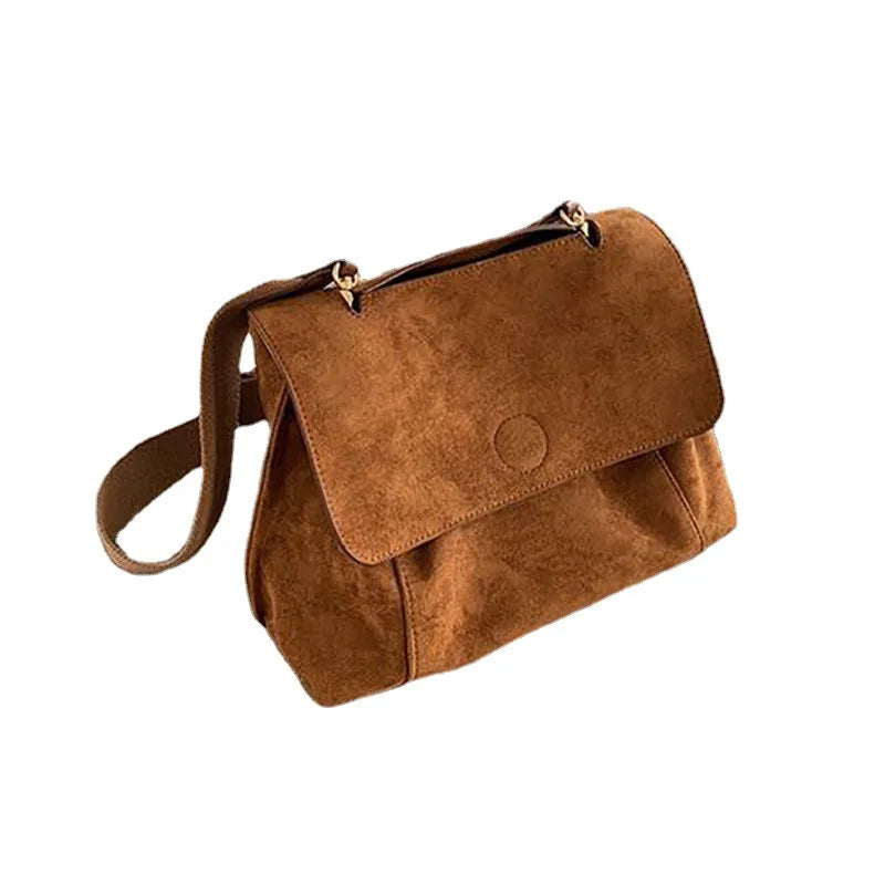 Winter Fashion Luxury Shoulder Bags For Women Retro Pu Leather Flap Crossbody Bag Lady Messenger Handbag Clutch Purse