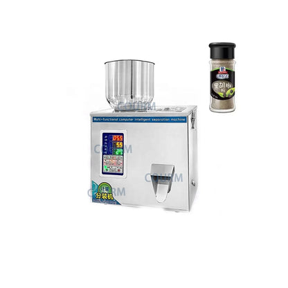 Automatic Rice Spice Powder Coffee Milk Powder Mung Bean Tea Screw Pet Cat Food Cereal Candy Filling and Packaging Machine