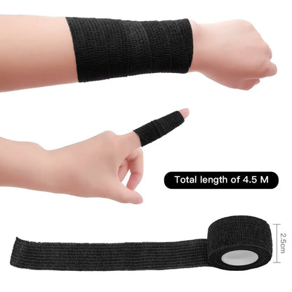 96/12/3PCS Tattoo Grip Cover Bandage Wraps Tapes Disposable self-adhesive Finger Wrist Protection For Tattoo Grip Accessories