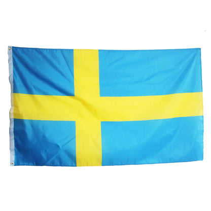 Wave 90X150cm SWE SE The Kingdom of Sweden Flag Sweden Flag Banner