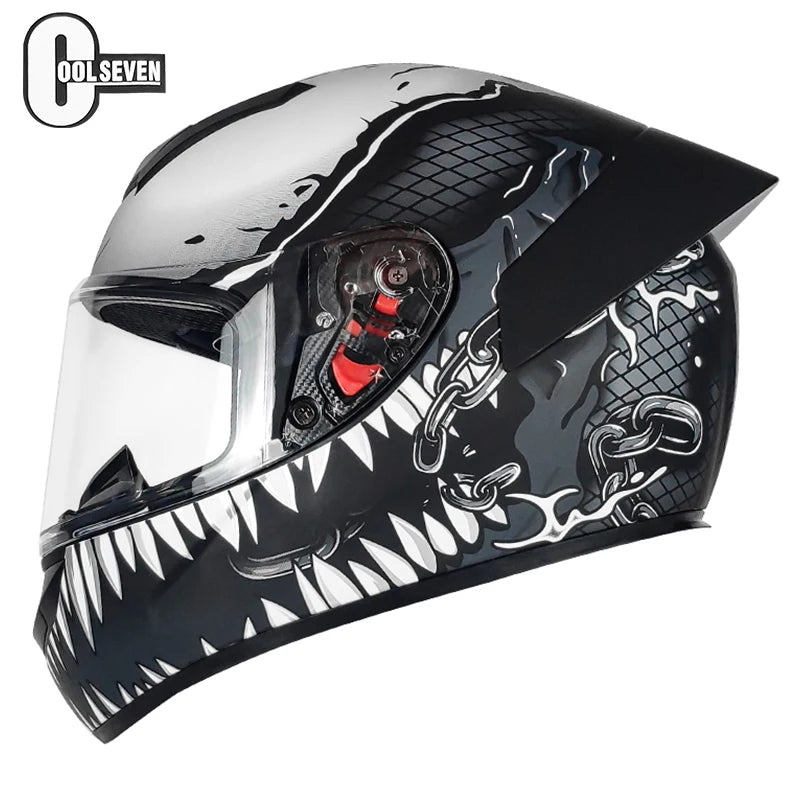 DOT Customized Color Cheap Full Face Motorcycles Helmet with Quick Release Buckle Customizable Logo/package Novel Design Helmets