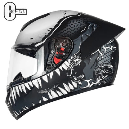 DOT Customized Color Cheap Full Face Motorcycles Helmet with Quick Release Buckle Customizable Logo/package Novel Design Helmets