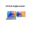 Black Pastic 14-Inch Laptop Screen Extender FHD Portable LCD Monitor for Laptops Triple Monitor Setup