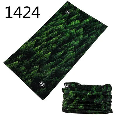 1401-1450 Magic Scarf Outdoor Sports Bicycle Headband Bike Cycling Bandana Neck Tube Warmer Bandanas Scraf Men Hiking Headband