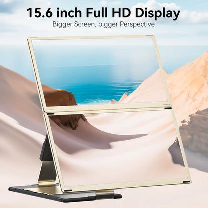 OEM Laptop Screen Extender S6 Dual Portable Monitors IPS Full HD 1080 Portable Extender Monitor Triple Display for Laptop