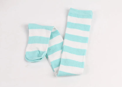 Womens Striped Thigh High Stockings Ladies Girls Black White pink Long Over Above Knee Socks femboy Cosplay Lolita Harajuku Y2k