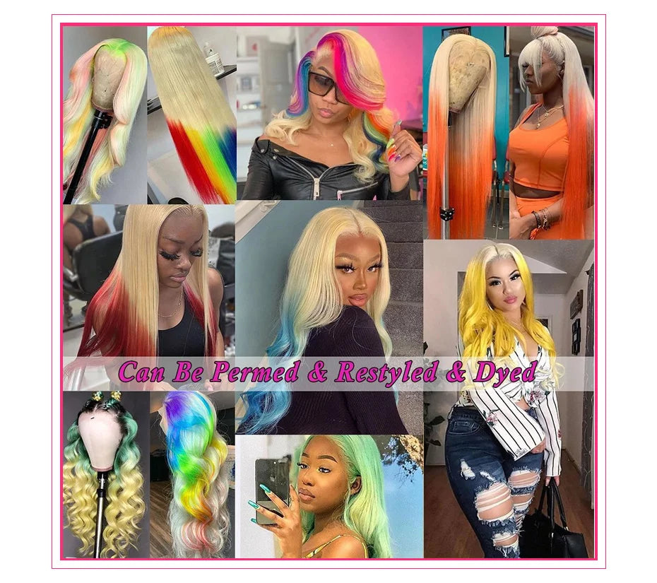 613 Honey Blonde 360 Lace Wigs Human Hair Pre Plucked Body Wave Lace Front Wig 13x4 13x6 Lace Front Frontal Wigs for Black Women