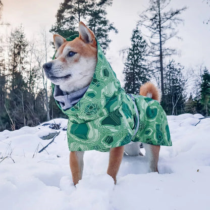 Winter Pet Dog Clothes for Large Dogs Warm Waterproof Dog Clothing Coat Thicker Cotton Padded Dog Jacket Pitbull French Bulldog
