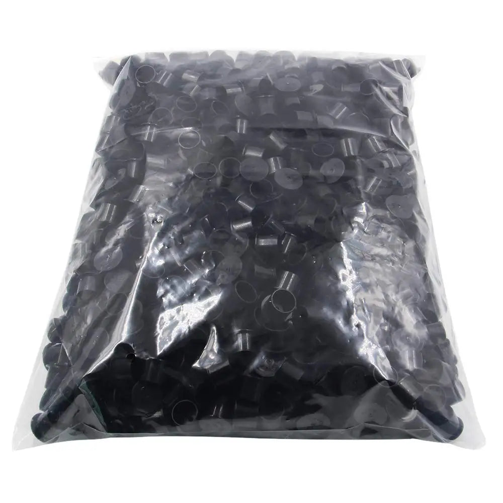 100/1000pcs Tattoo Ink Cups Caps Ink Holder 11mm 14mm 17mm Permanent Makeup Black Pigment Ink Caps Tattoo Accessories