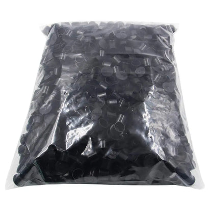 100/1000pcs Tattoo Ink Cups Caps Ink Holder 11mm 14mm 17mm Permanent Makeup Black Pigment Ink Caps Tattoo Accessories