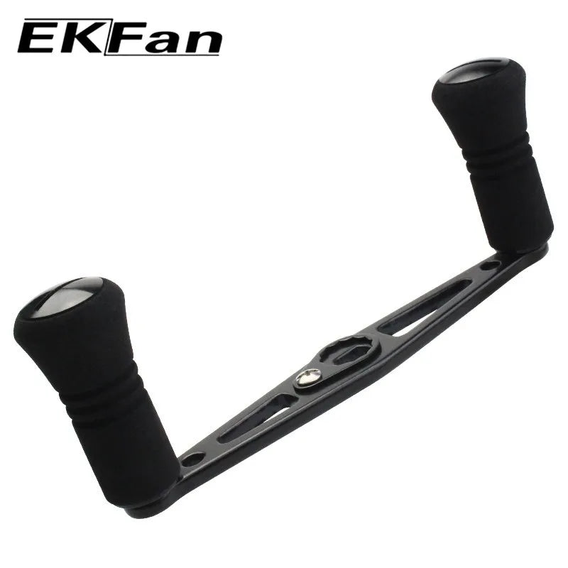 EKFan 110MM Aluminum Alloy Fishing Reel Handle + EVA Knob for 8*5mm Hole DAI Fishing Reel DIY Tool
