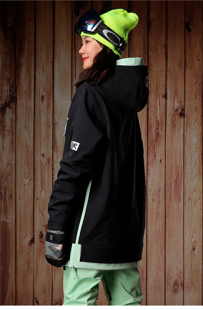 RUNNING RIVER Women ski Snowboarding Hoodie  High Quality Hooded outdoor Sports Snowboard Jacket 1250
