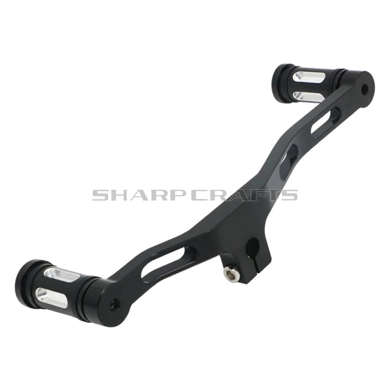 For Harley Dyna Street / Fat Bob Low Rider Super / Wide Glide Motobike CNC Mid-Controls Heel Toe Shifter Lever Shift With Pegs