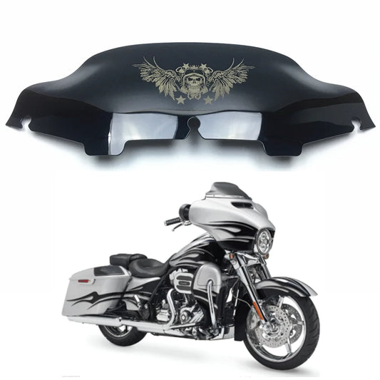 5"/6"/8" Windshield Motorcycle Windscreen for Harley Touring Electra Glide 1996-2013 Fairing Wind Shield Screen Deflectors