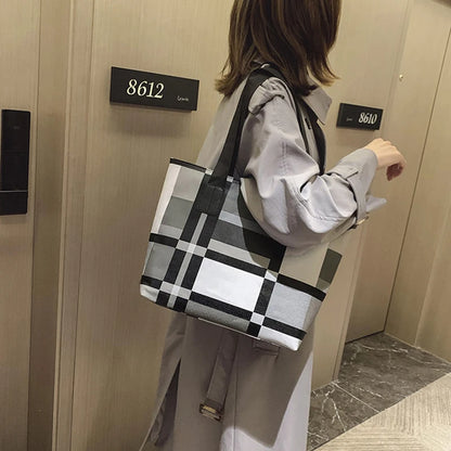 Yogodlns Ladies Large Capacity PU Leather Fashion Luxury Shoulder Bags Women Brief Casual Shopping Bolsa
