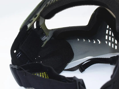 F1 Full Face Tactical Mask With Single Layer Paintball Safety Anti-fog Goggle Tactical Mask Tactical Airsoft Equipment F0022