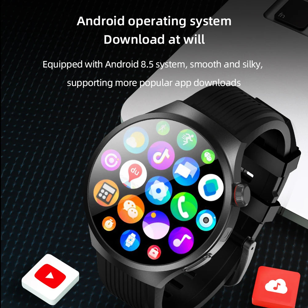 2025 Amoled Luxury VP30 Smartwatch 4G Sim Support Health Watch for Men Smart Watch Nfc Payment Camara Reloj Smart