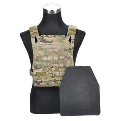 2pcs Airsoft Tactical Vest EVA Plates Body Carrier Vests SAPI Shock Plate for Outdoor Hunting Paintball War Game Protective