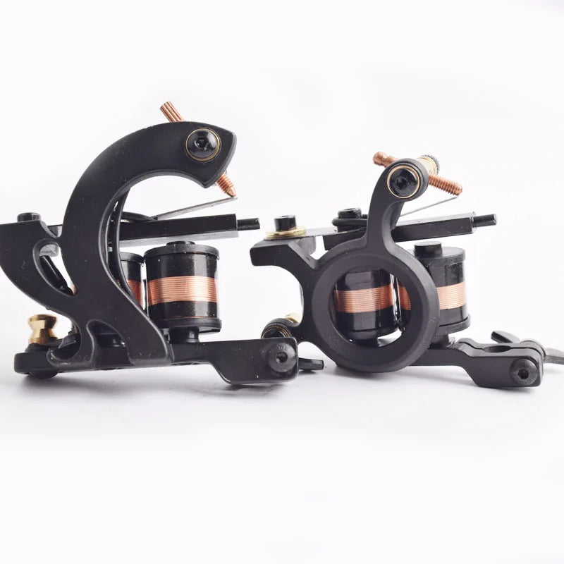 Special Price Handmade Tattoo Gun Wraps Coils Iron Frame Tattoo Machine Liner&Shader Beginner Tatu Gun For Tattoo Artist