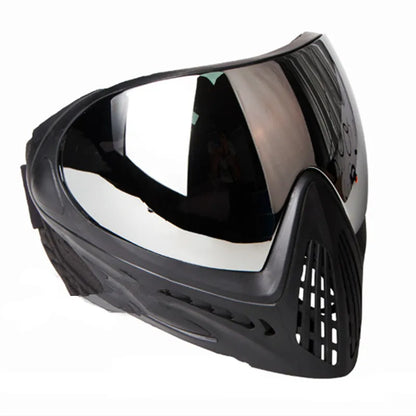 F1 Full Face Tactical Mask With Single Layer Paintball Safety Anti-fog Goggle Tactical Mask Tactical Airsoft Equipment F0022