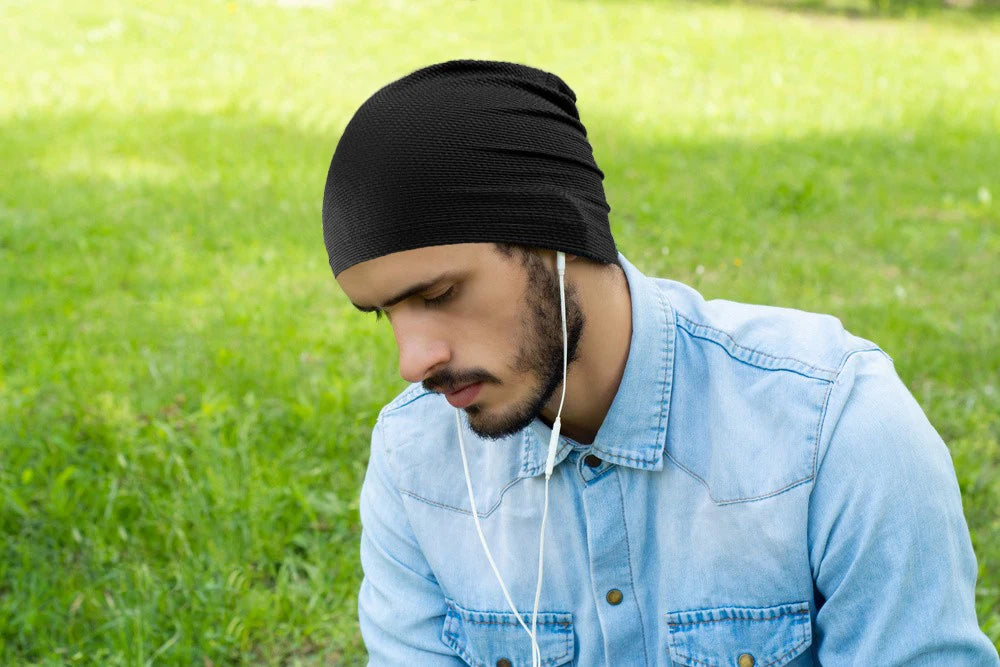 2PCS Quick-drying Running Caps Summer Breathable Cool Sports Hats Outdoor Cycling Hiking Baseball Skullies Stretchy Beanies Hat