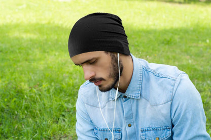 2PCS Quick-drying Running Caps Summer Breathable Cool Sports Hats Outdoor Cycling Hiking Baseball Skullies Stretchy Beanies Hat