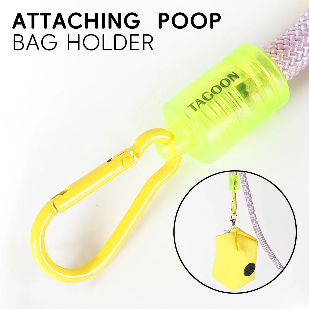 Hot Selling Bubble Cotton Dog Leash - Adjustable Multifunctional Reflective Pet Lead, Soft Comfortable Dog Leash