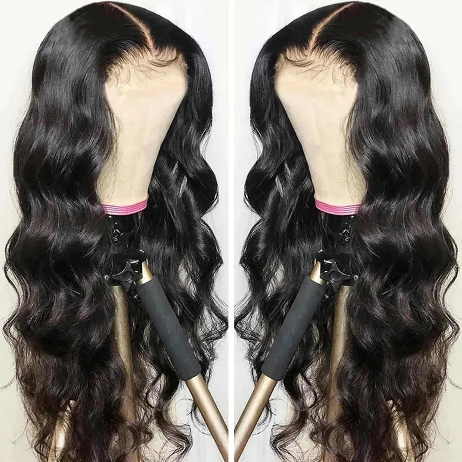 Body Wave Lace Front Wig 13x4 13x6 30 32 34 36 38 Inch 4x4 Lace Closure Wig Gluless Transparent Human Hair Lace Frontal Wig Sale