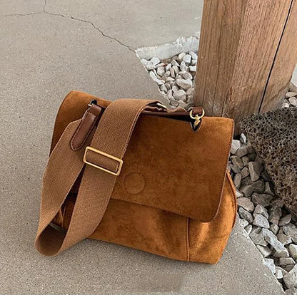 Winter Fashion Luxury Shoulder Bags For Women Retro Pu Leather Flap Crossbody Bag Lady Messenger Handbag Clutch Purse