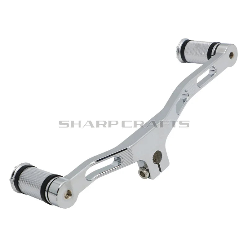 For Harley Dyna Street / Fat Bob Low Rider Super / Wide Glide Motobike CNC Mid-Controls Heel Toe Shifter Lever Shift With Pegs