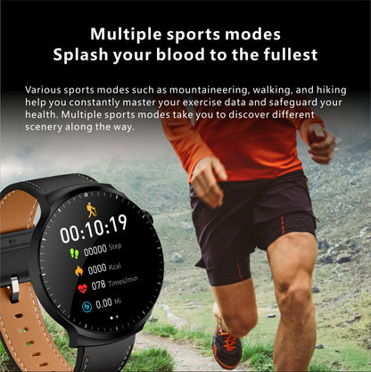 S80 MAX Men's Smart Watch 1.9inch Screen BT Call Wireless Charging Waterproof Sports Modes Blood Pressure NFC Smartwatch