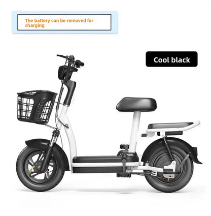 Manufacturer Cross-Border Wholesale Ultra-Light Electric City Bike New National Standard Universal Lightweight 48v 350w Ebike
