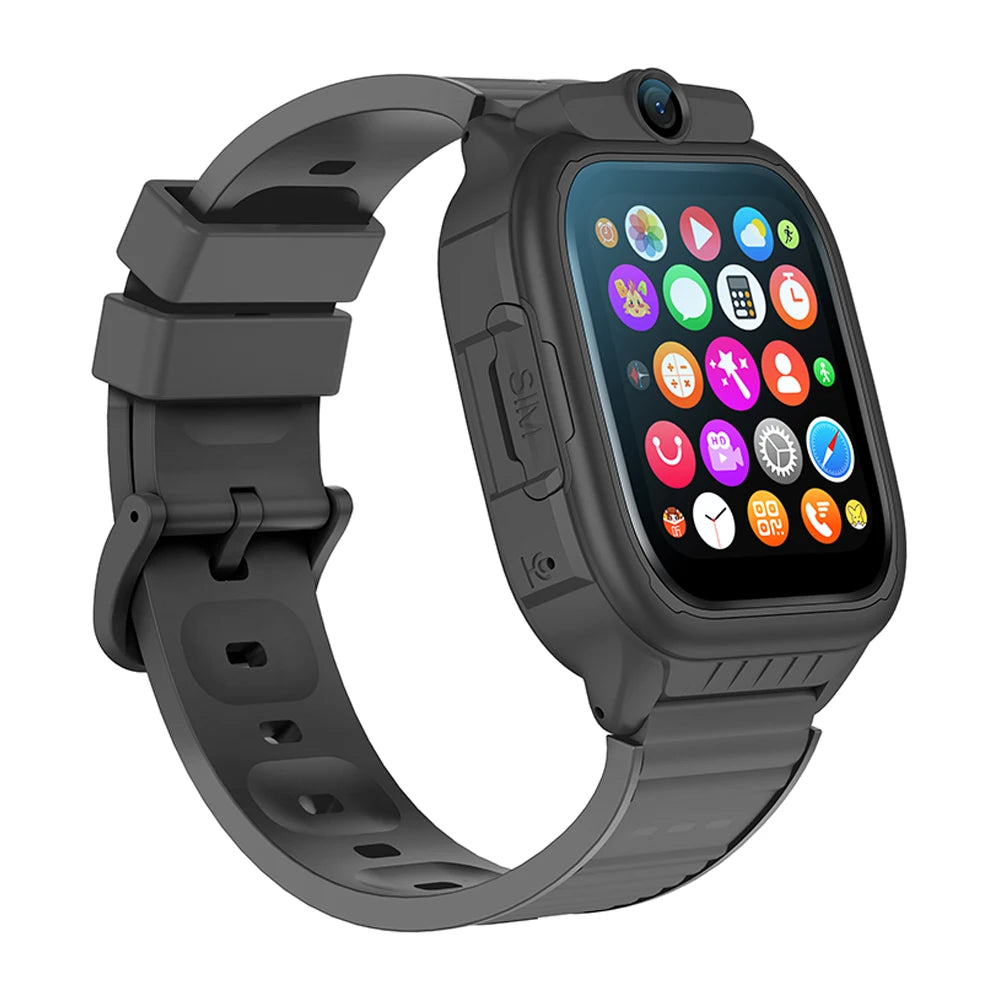 K61 2025 Kids 4G Sim Card Child Smart Watch HD Camera SOS Video Call 800mAh 1.52" Screen GPS WIFI LBS GPS Children Smartwatch