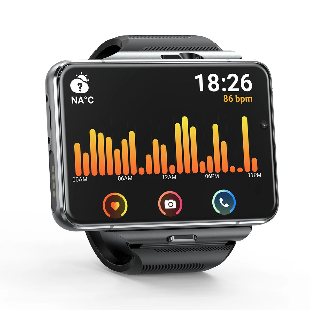 S999 4G Smart Watch 29-35mm IPS Display Touch Screen GPS Navigation IP67 Waterproof 4GB+64GB Storage Answer Calls Heart Rate