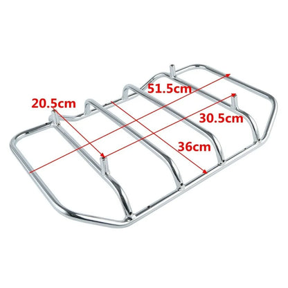 Motorcycle 10.7" Chopped Trunk Set For Harley Touring Road King Street Glide Electra Glide 1997-2013