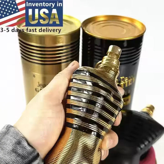 US Warehouse Stock 2-4 Day Delivery Men Perfumes JPG Cologne Eros 125ml Woody Spicy Fruity Scent Eco-Friendly Long Lasting High