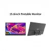 Black Pastic 14-Inch Laptop Screen Extender FHD Portable LCD Monitor for Laptops Triple Monitor Setup