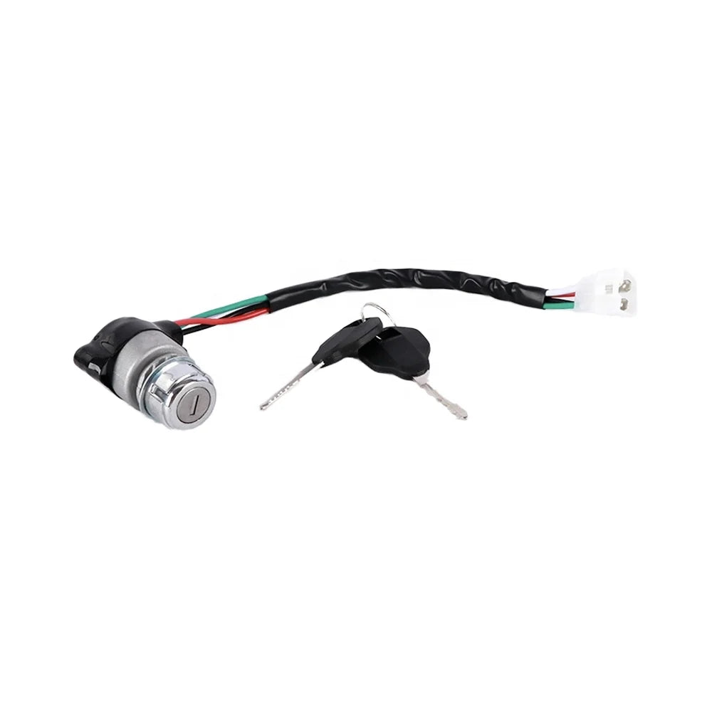 Electric Motorcycle Power Lock Pedal Car Battery Key Switch for Electric Bicycle & Ignition System