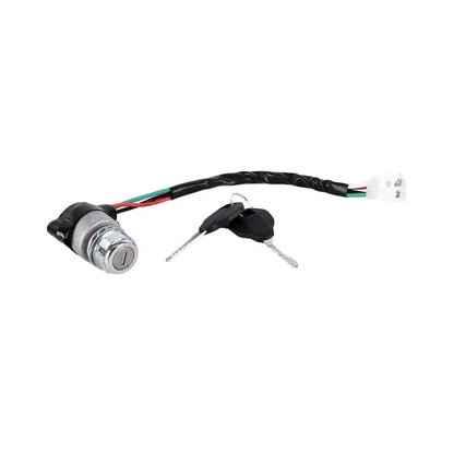 Electric Motorcycle Power Lock Pedal Car Battery Key Switch for Electric Bicycle & Ignition System
