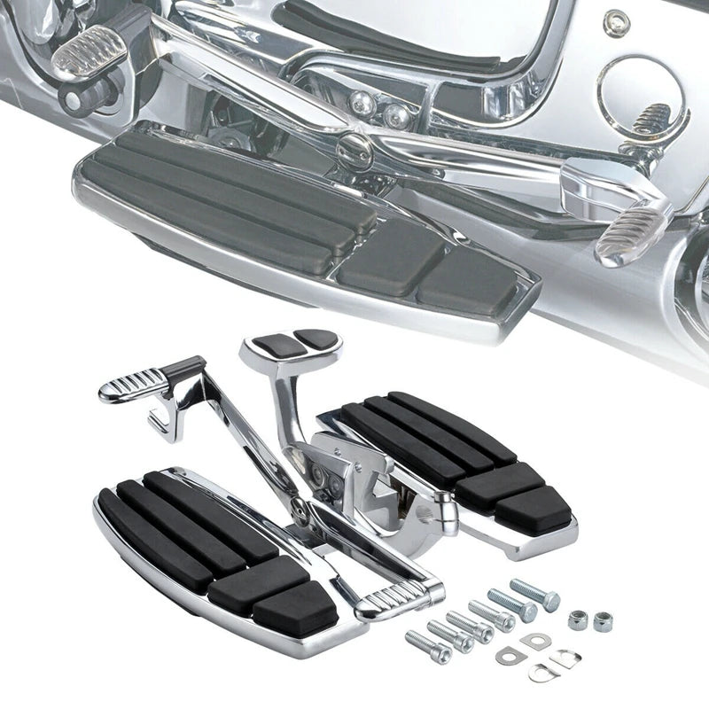 Motorcycle Driver Floorboard FootBoard Kit Pedal For Honda Goldwing GL1800 F6B Models 2001-2017 Valkyrie 2014-2015