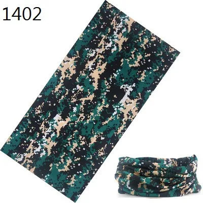 1401-1450 Magic Scarf Outdoor Sports Bicycle Headband Bike Cycling Bandana Neck Tube Warmer Bandanas Scraf Men Hiking Headband