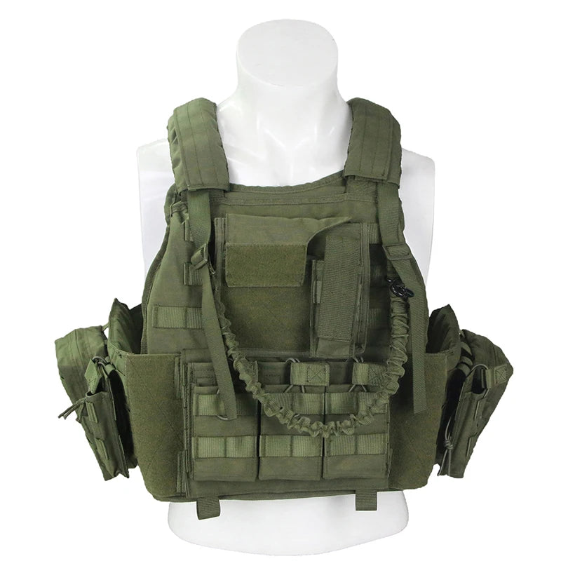 1000D Tactical Vest Sniper Chest Rig Airsoft Vest Armor Vest Gear Carrier Load Bearing Vest Hunting Clothes